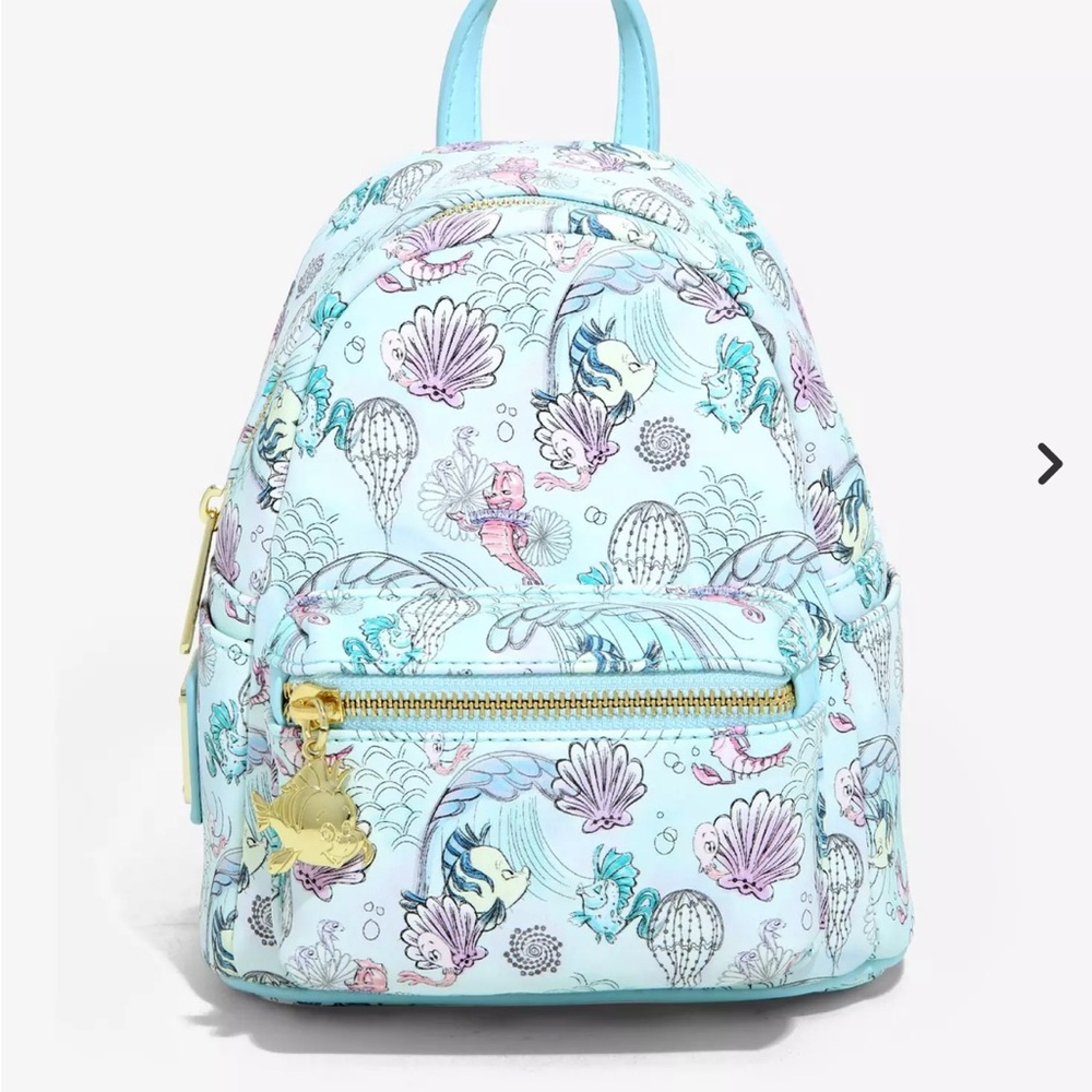 Ariel, The Litttle Mermaid Loungefly Mini Backpack